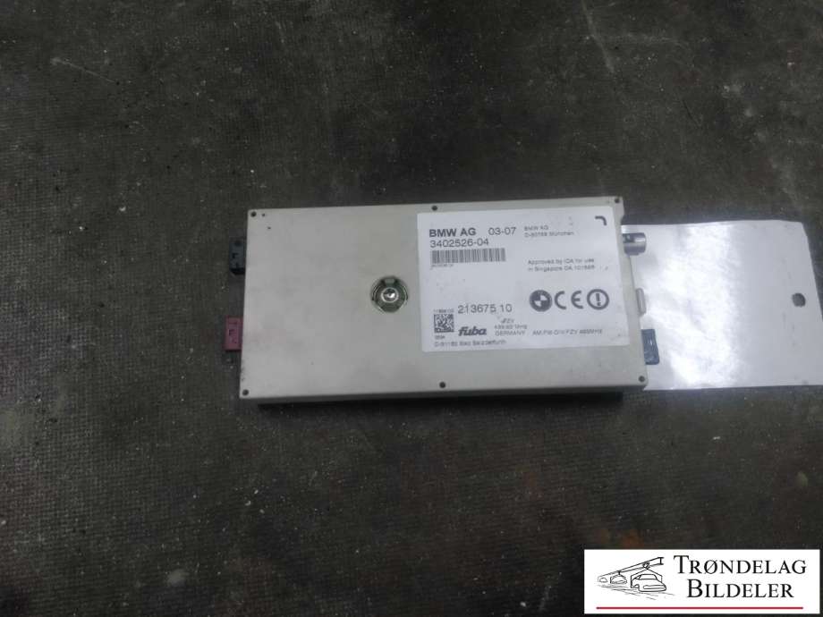Styreenhet antenne til BMW X3, 2007-2010 (Fase 2) (E83) (E83) (BMW AG|3402526-04)