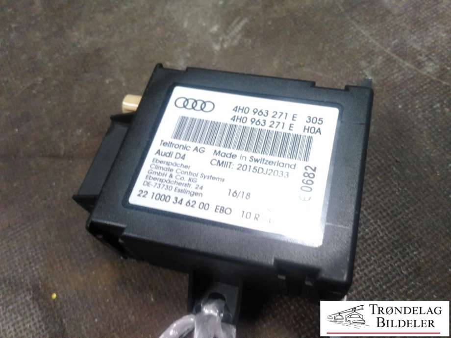Styreenhet diverse til Audi A4, Allroad 2016-->> (Type II) (B9) (B9) (4H0 963 271 E|)