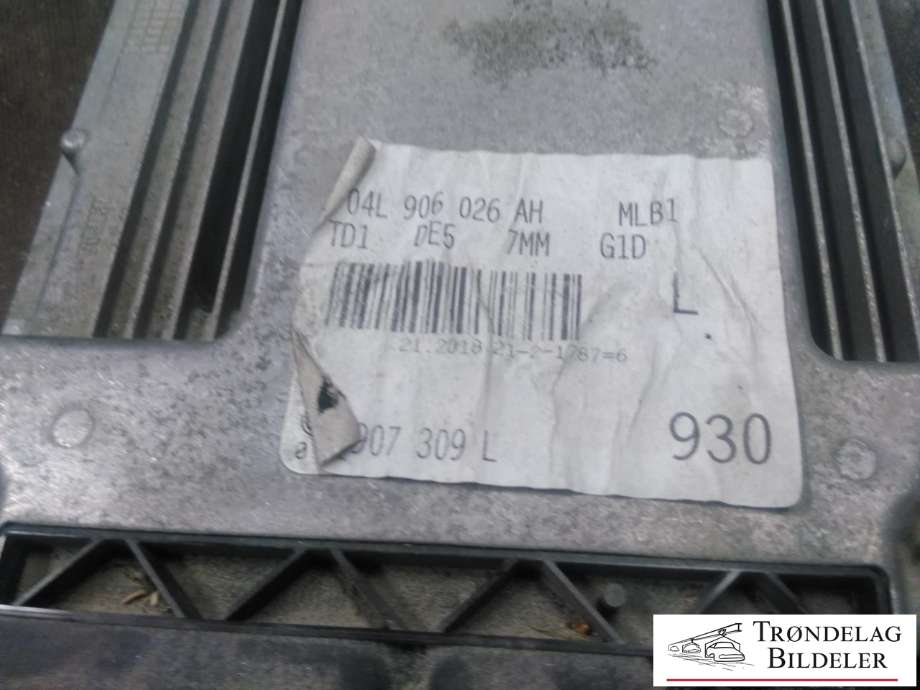Styreenhet motor til Audi A4, Allroad 2016-->> (Type II) (B9) (B9) (04L 906 026 AH|)