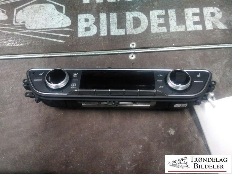 Varmeapparat betjening til Audi A4, Allroad 2016-->> (Type II) (B9) (B9) (8W0 820 043 T|)