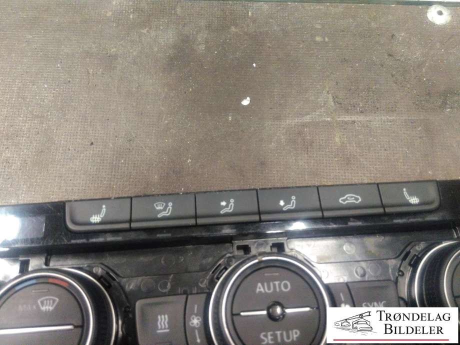 Varmeapparat betjening til VW Golf VII 2012-2017 (Fase 1)  (5G0 907 044 S|)
