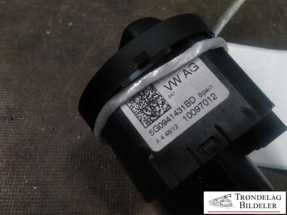 Bryter lys til VW Golf VII 2012-2017 (Fase 1) (5G0 941 431 BD|10097012|)