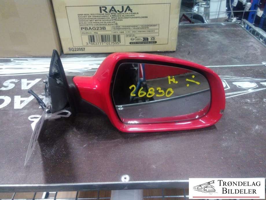 Speil høyre til Audi A3, 2009-2012 (Type II, Fase 2)  (8P1 858 532 GB)