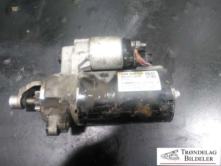 Starter diesel til Audi A6 2011-2014 (Type IV, Fase 1) (C7) (C7) (VW AG|059 911 021 K|)