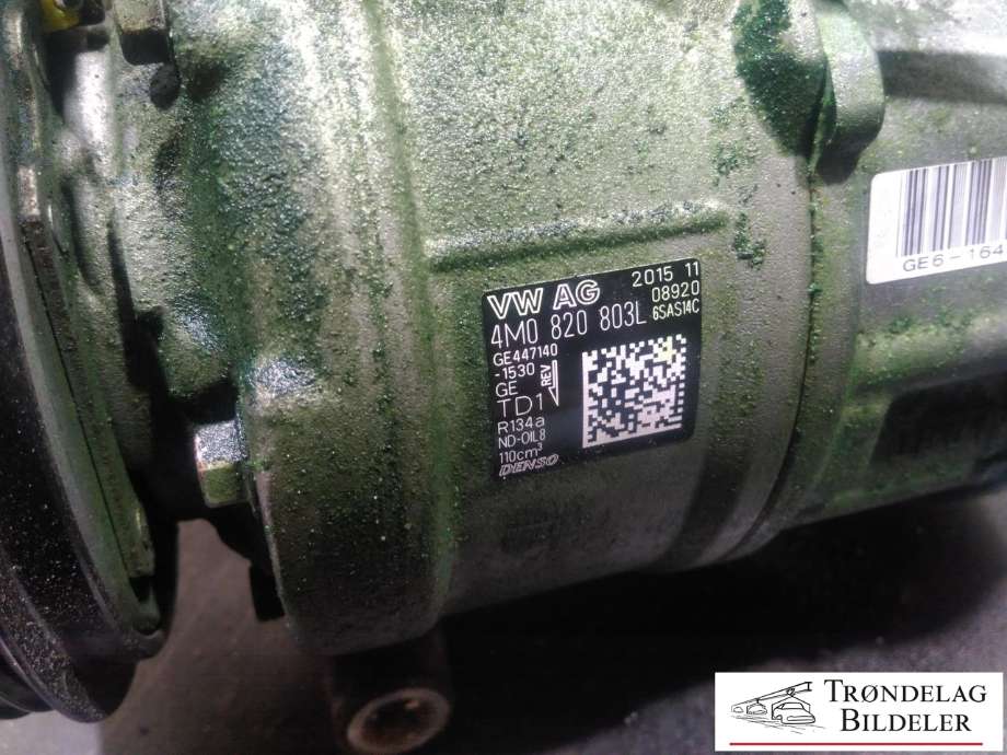 Aircondition kompressor til Audi A6 2014-2018 (Type IV, Fase 2) (C7) (C7) (VW AG|4M0 820 803 L|ACP01265|4M0816803L|4M0820803A|4M0820803J)
