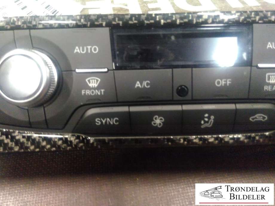 Varmeapparat betjening til Audi A6 2011-2014 (Type IV, Fase 1) (C7) (C7) (4G0 820 043 AM|)