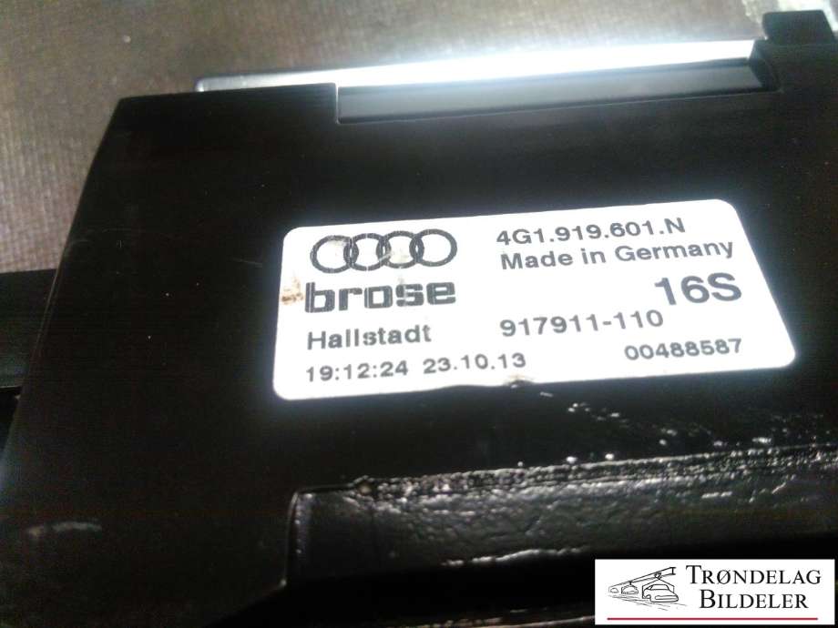 Bilstereo navigasjon skjerm til Audi A6 2011-2014 (Type IV, Fase 1) (C7) (C7) (4G1 919 601 N|917911-110|)