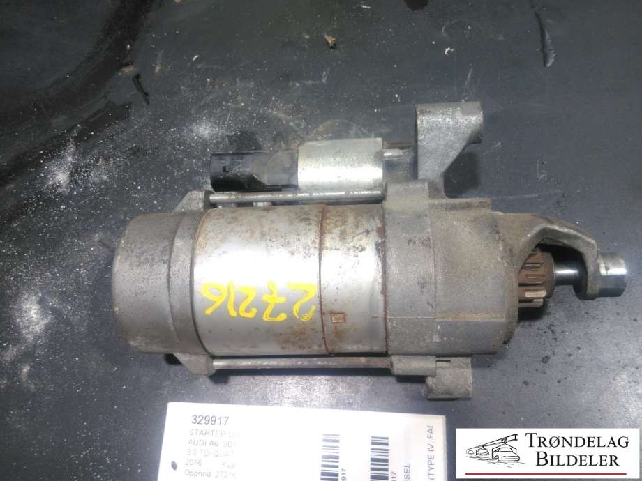Starter diesel til Audi A6 2014-2018 (Type IV, Fase 2) (C7) (C7) (VW AG|059 911 024 P|)