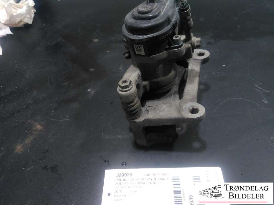 Bremsecaliper høyre bak, elektrisk til Audi A4, Allroad 2016-->> (Type II) (B9) (B9) (8W0 615 404|8W0 615 404 M  SL7|8W0 615 426|8W0 615 426 G  SL7|300X12MM)