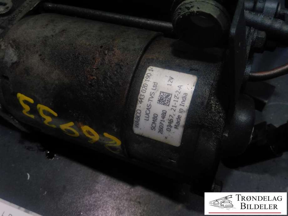 Kompressor nivå/luft til Mercedes S-Klasse 1999-2005 (W220) (W220) (443 020 190 01|)