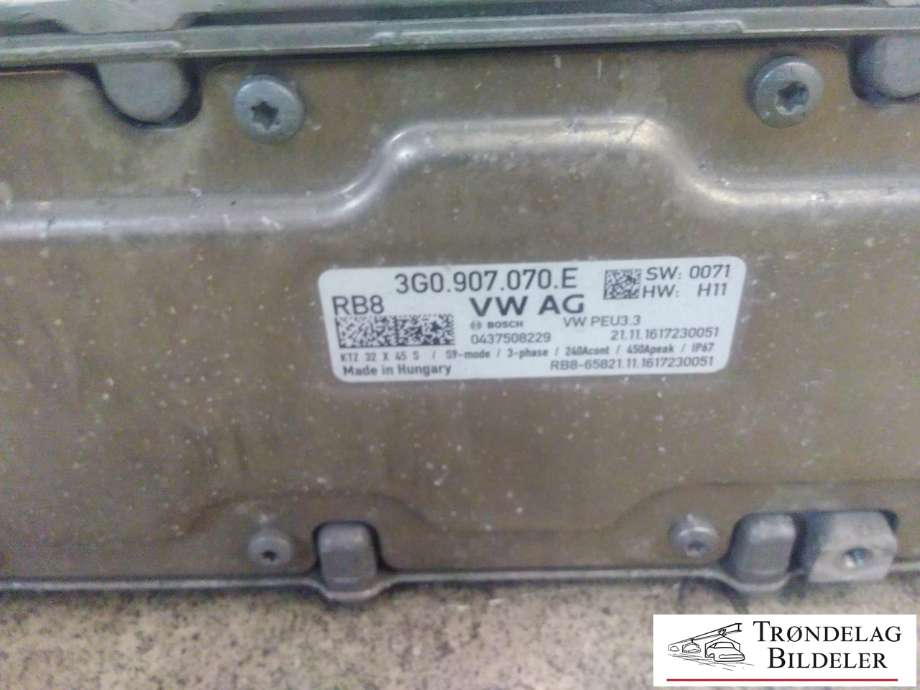 Inverter hybrid til VW Passat 2015-2019 (Fase 1) (B8) (B8) (3G0 907 070 E|)