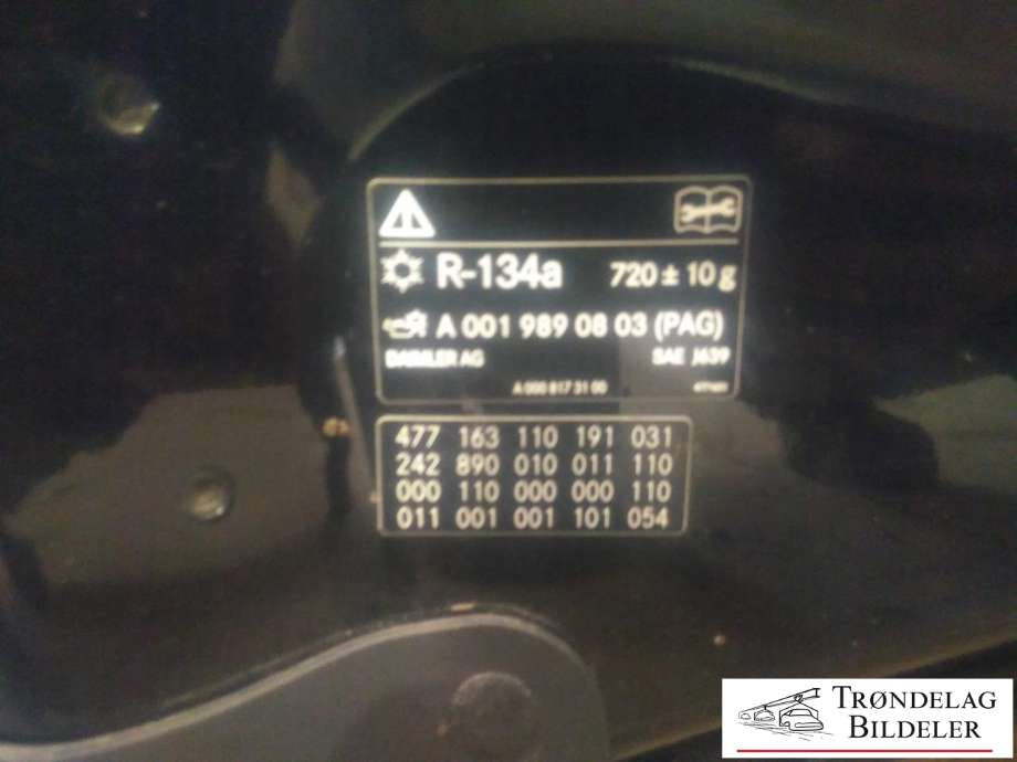 Panser til Mercedes B-Klasse, electric drive 2014-2018 (W242) (W242) (A0019890803|)