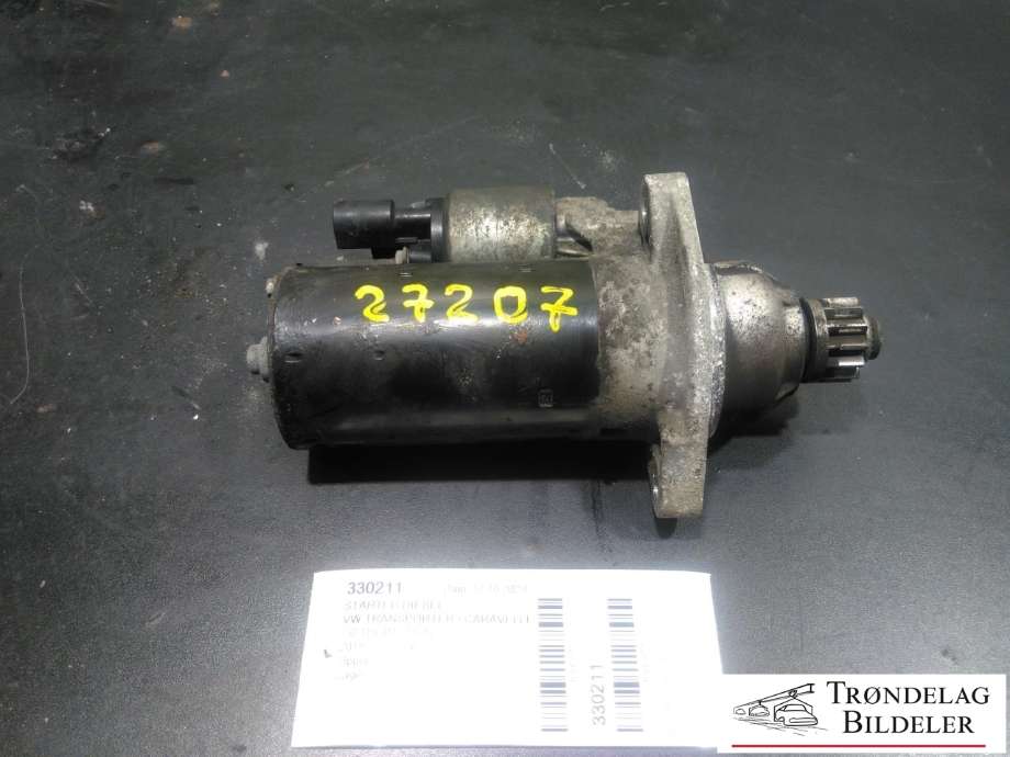 Starter diesel til VW Transporter / Caravelle, 2015-2019 (T6) (T6) (VW AG|02M 911 021 A)