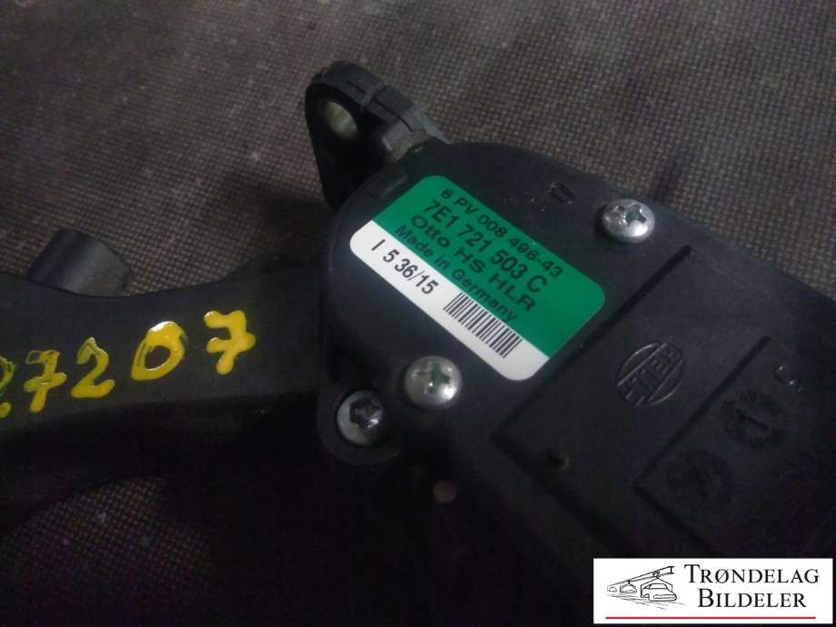 Pedal gass til VW Transporter / Caravelle 2015-2019 (T6) (T6) (7E1 723 503 C|)