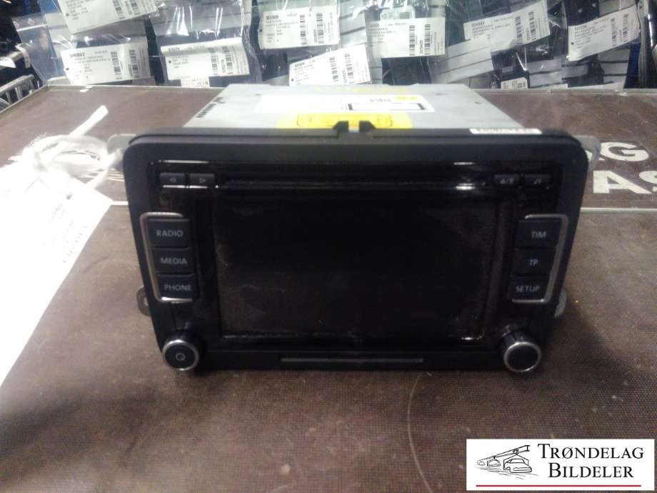 Bilstereo til VW Passat 2011-2015 (B7) (B7) (3C8 035 190|7 647 241 360|)