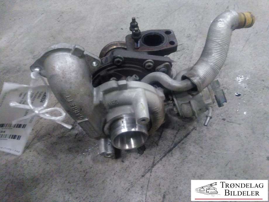 Turbo til Peugeot 508 2011-2014 (Type I, Fase 1)  (9686120680|0375P8|0375P7|784011-0005|GTC1244VZ|36010147|31836499|AV6Q-6K682-AA|AV6Q-6K682-AB|1685819|1945757|2008127|2254339|6V6Q-6K682-AA|31834699|36001457|93421)