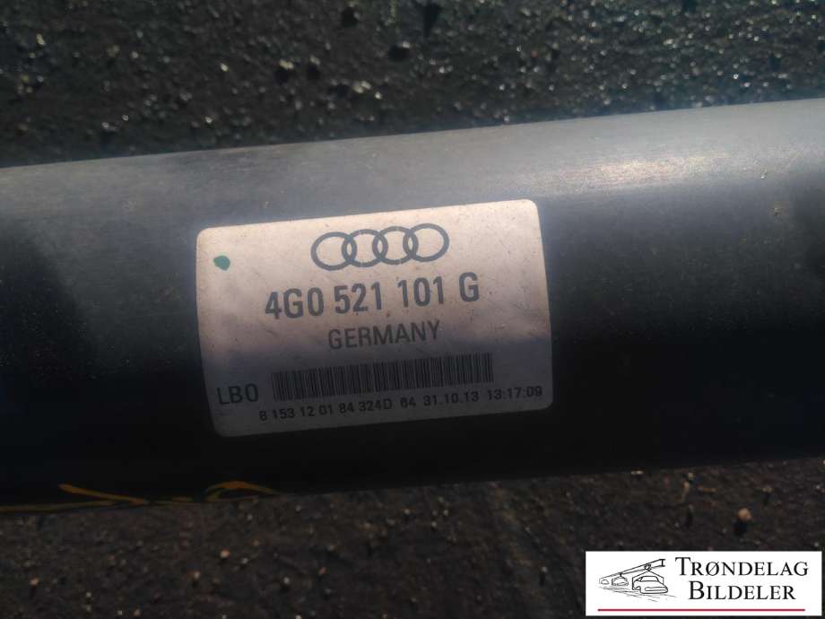 Mellomaksel til Audi A6 2011-2014 (Type IV, Fase 1) (C7) (C7) (4G0 521 101 G|4G0 521 101 L|)