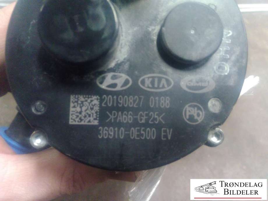 Vannpumpe elektrisk til Hyundai Ioniq Electric 2019-->> (Fase 2)  (36910-0E500 EV|)