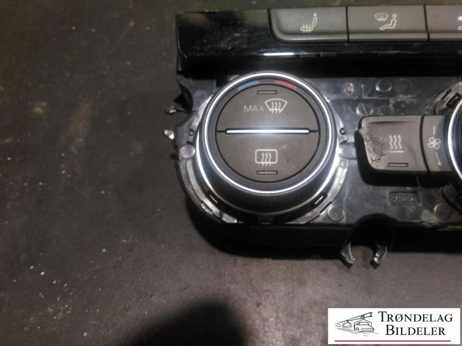 Varmeapparat betjening til VW Passat 2015-2019 (Fase 1) (B8) (B8) (5GE 907 044 AL|)