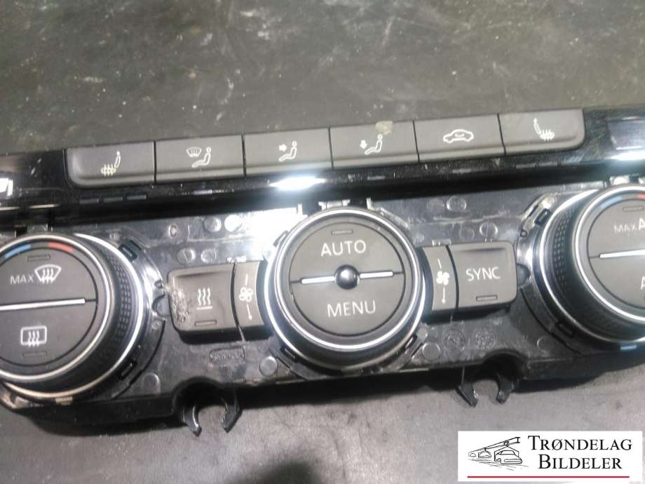 Varmeapparat betjening til VW Passat 2015-2019 (Fase 1) (B8) (B8) (5GE 907 044 AL|)
