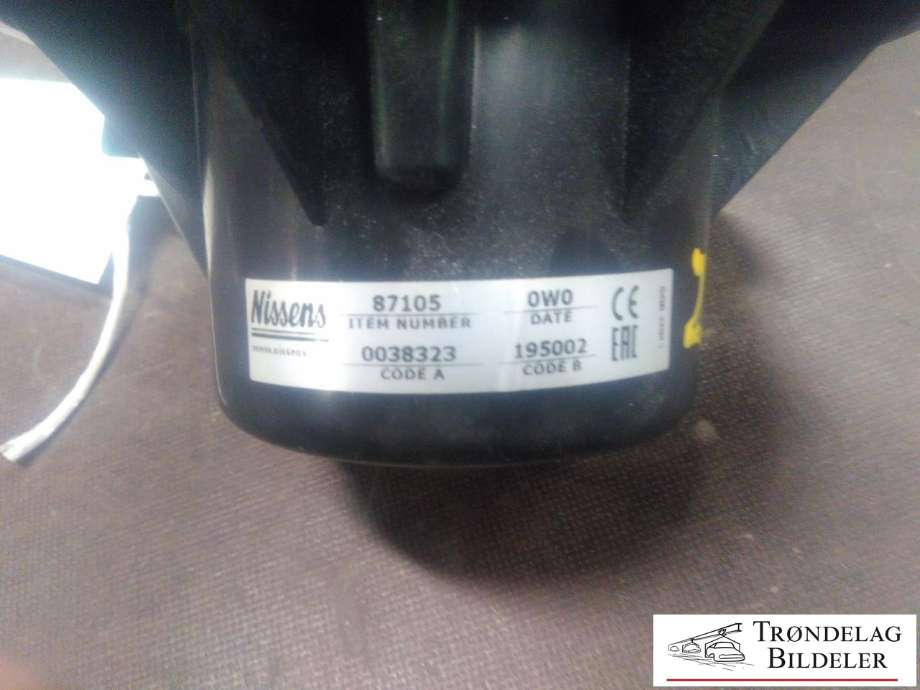 Varmeapparat motor til Mercedes Sprinter 2013-2018 (Fase 2) (906) (906) (87105|)