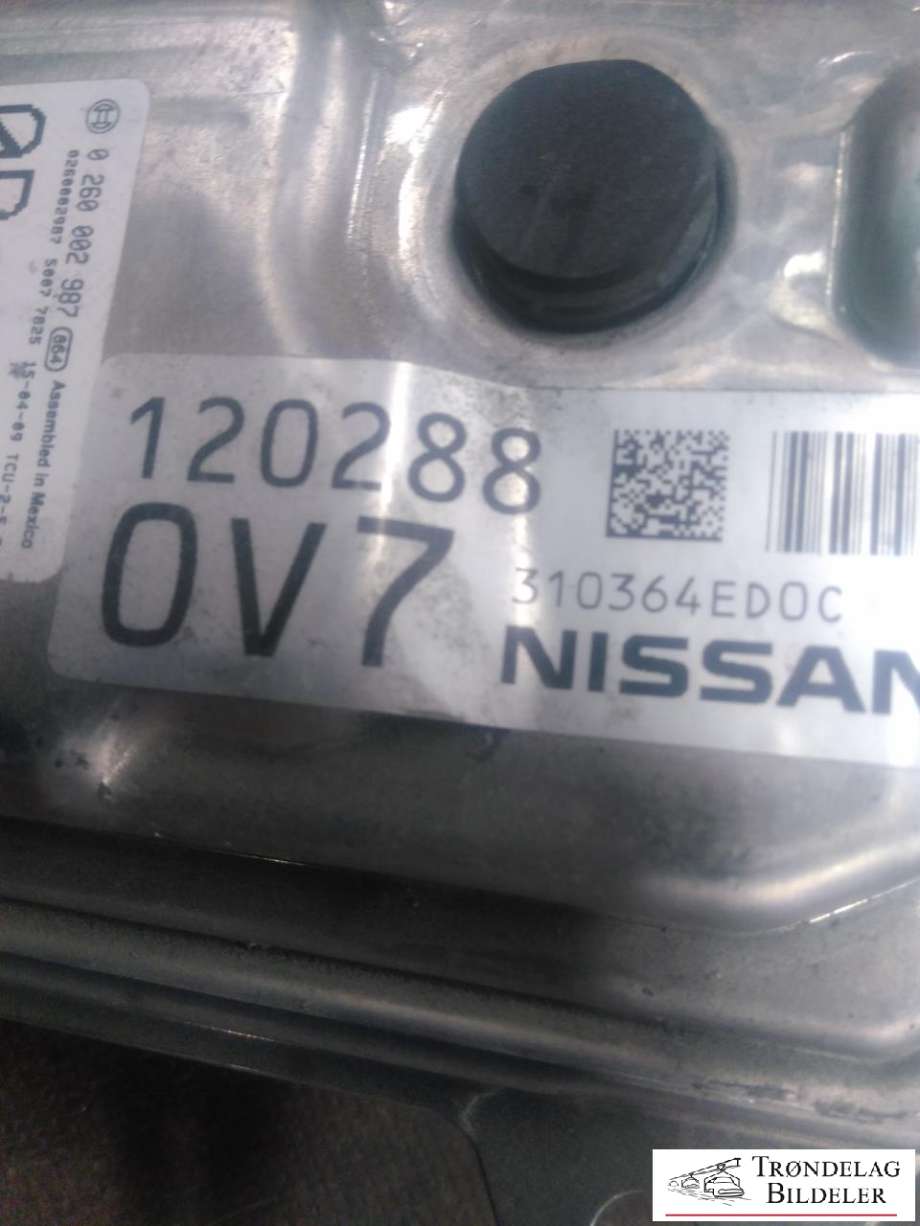 Styreenhet girkasse til Nissan Qashqai 2014-2021 (Type II) (BOSCH|284B74BA0A|310F63BEOA|310364EDOC)