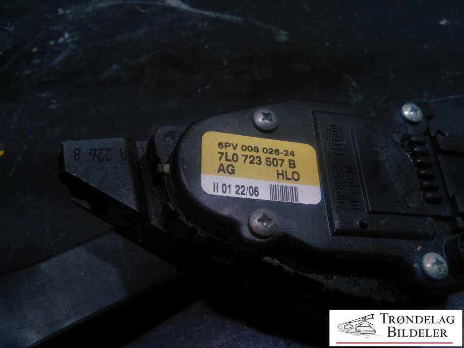 Pedal gass til Audi Q7 2006-2010 (Type I, Fase 1)  (7L0 723 507 B|6PV 008 026-24|)