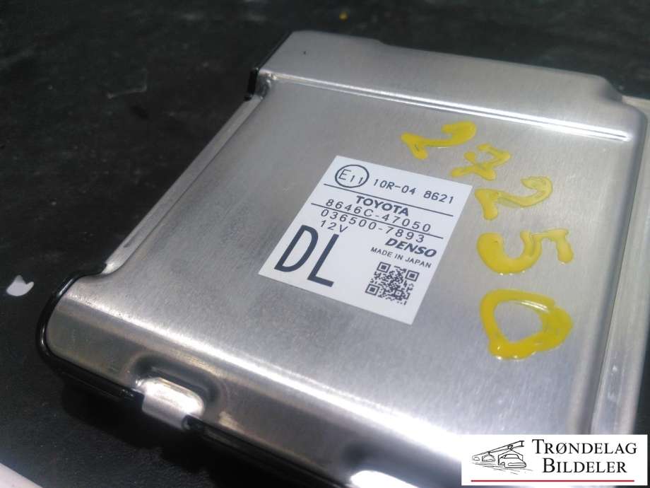 Sensor radar til Toyota Prius +7 2012-2020 (Type III) (stasjonsvogn) (stasjonsvogn) (TOYOTA|8646C-47050|036500-7893|)
