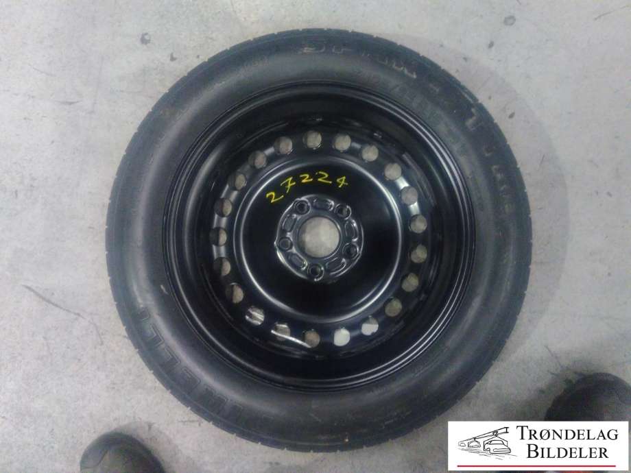 Reservehjul til Volvo V50 2004-2007 (Fase 1) (FIRELLI|T 125 / 85 R 16 99M|MÅNED/ÅR = 50/06|)