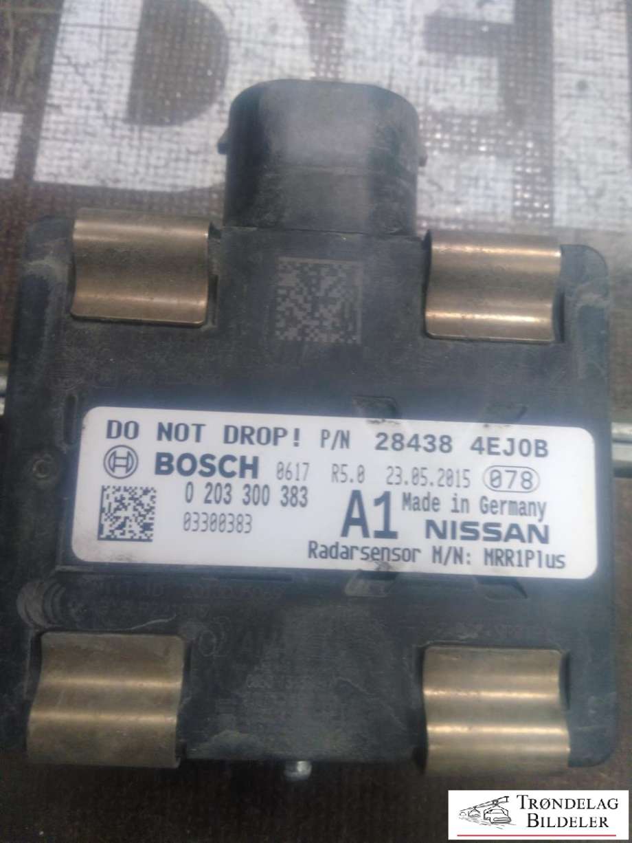Sensor radar til Nissan Qashqai, 2014-2021 (Type II) (BOSCH|0203300383)