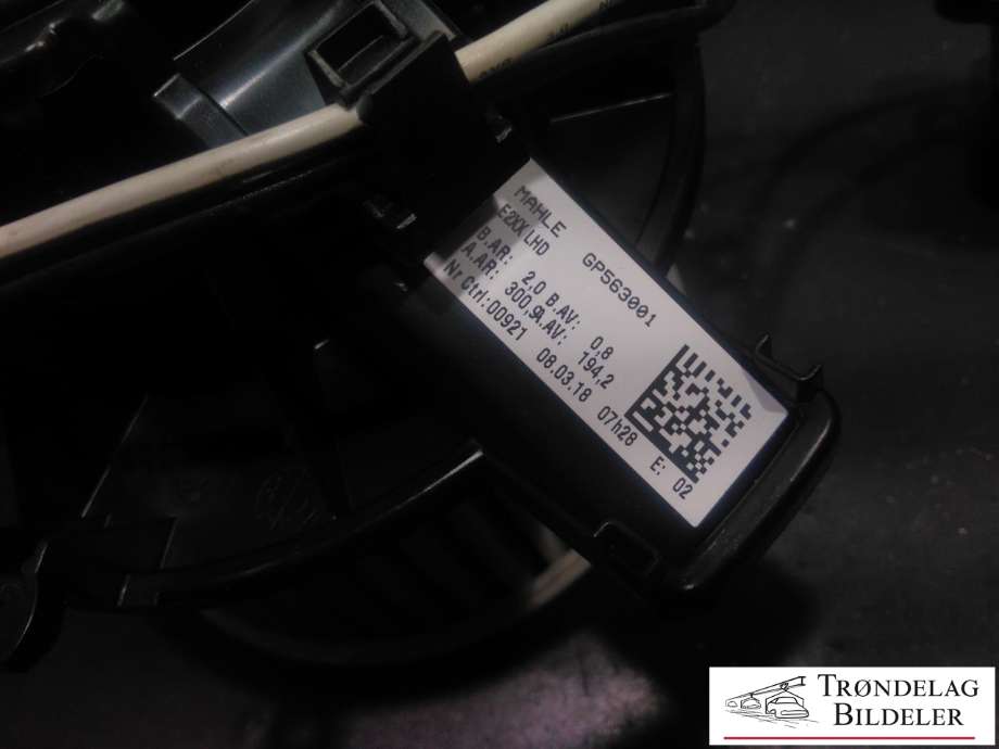 Varmeapparat motor til Opel Insignia B 2017-->>  (MAHLE|GP563001|)