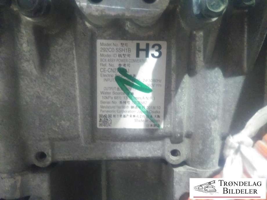 Motor elbil foran til Nissan Leaf 2018-->> (Type II)  (EM57|291A05SA0A|292C05SH1B)