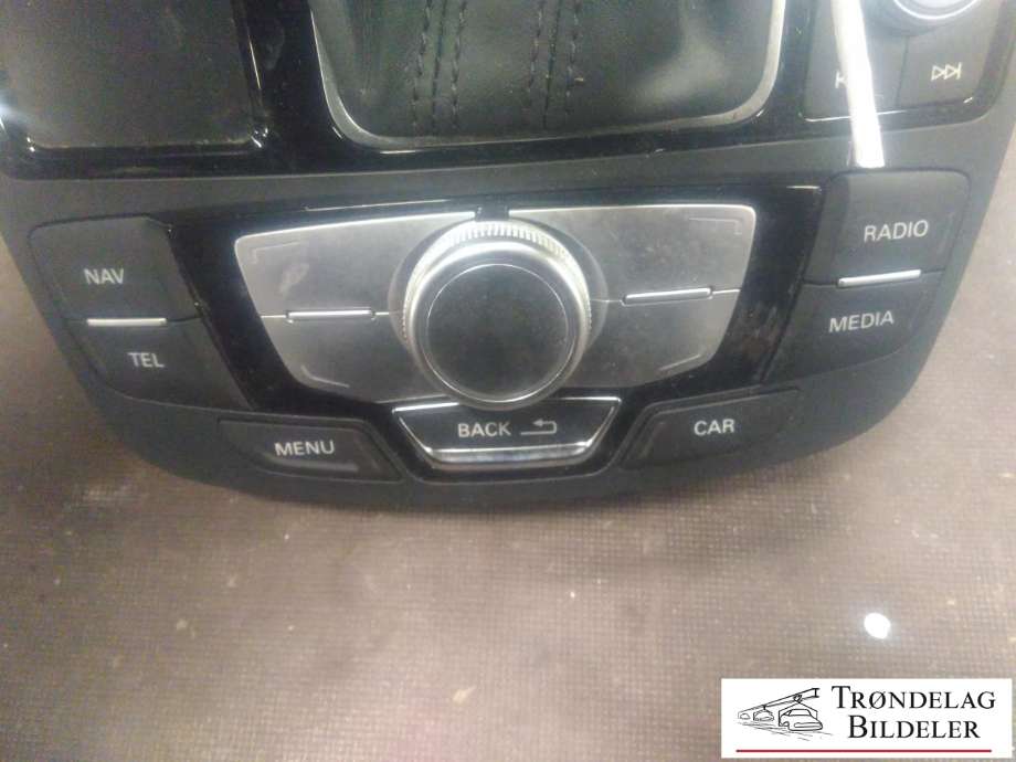 Bilstereo betjeningspanel til Audi A6 2014-2018 (Type IV, Fase 2) (C7) (C7) (4G1919610F|)