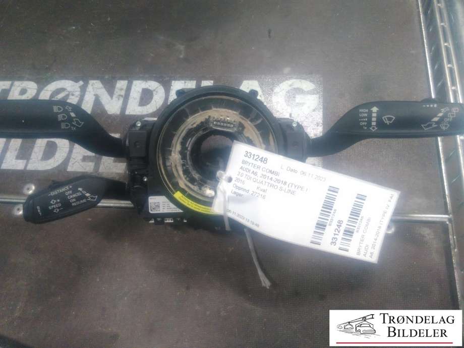 Bryter combi til Audi A6 2014-2018 (Type IV, Fase 2) (C7) (C7) (4G8953502E|4H0953568G|)