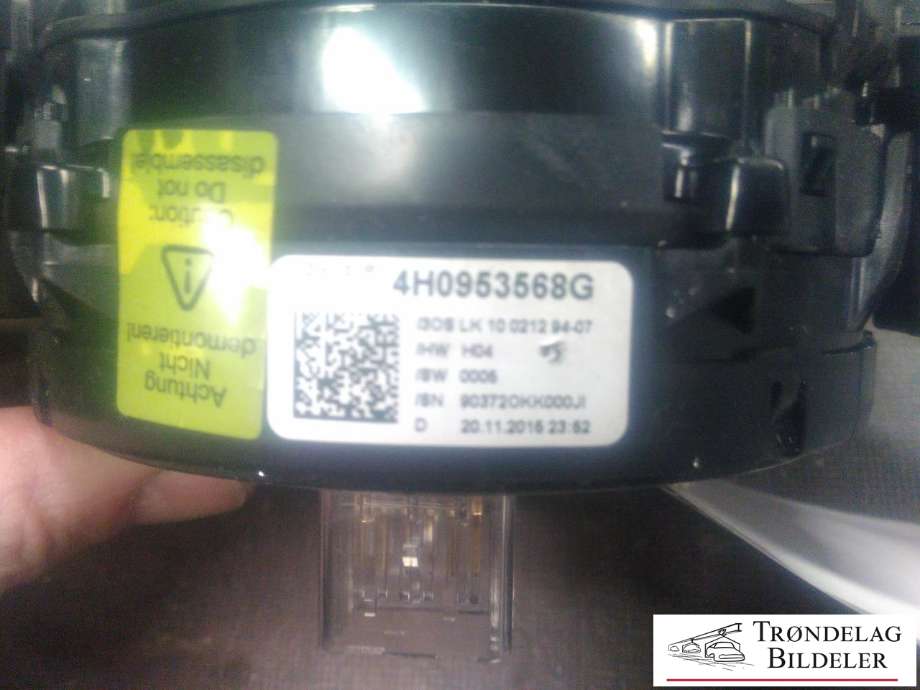 Bryter combi til Audi A6 2014-2018 (Type IV, Fase 2) (C7) (C7) (4G8953502E|4H0953568G|)