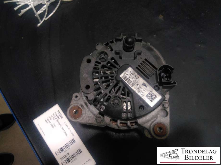 Dynamo til Škoda Octavia 2013-2016 (Type III, Fase 1)  (04C 903 023K|)