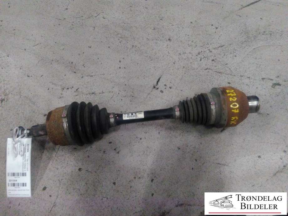 Drivaksel venstre foran, diesel/manuell til VW Transporter / Caravelle, 2015-2019 (T6) (T6) (7E0 407 271 R)