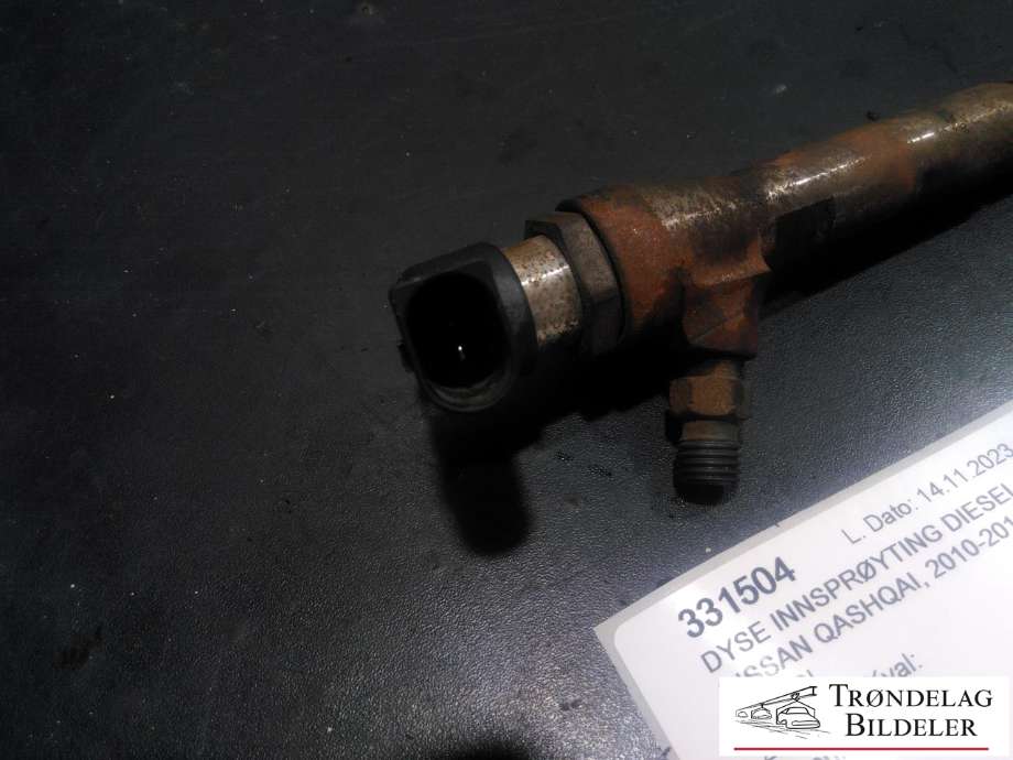 Dyse innsprøyting diesel til Nissan Qashqai 2010-2014 (Type I, Fase 2)  (1660000Q0P|16600 00Q0H|16600 00Q1T|166009445R|8200380253|8200842205)