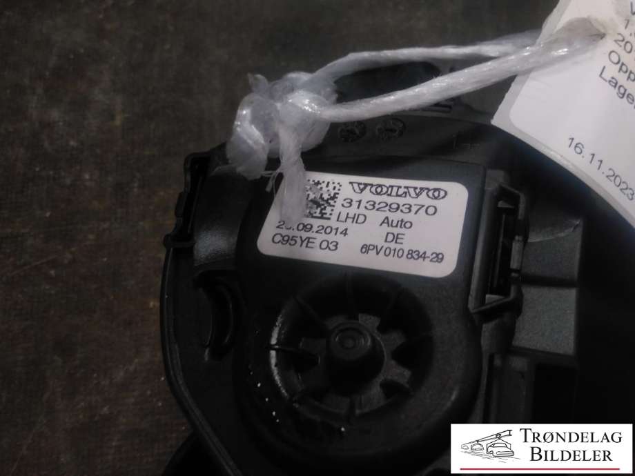 Pedal gass til Volvo V70 2014-2016 (Type III, Fase 2) (VOLVO|31329370|)