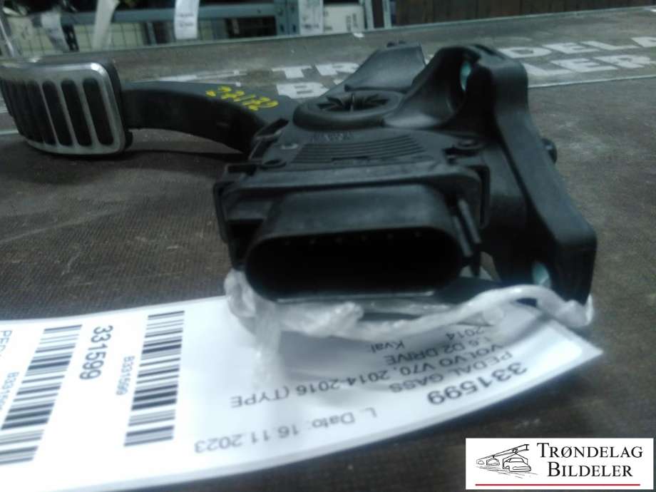 Pedal gass til Volvo V70 2014-2016 (Type III, Fase 2) (VOLVO|31329370|)