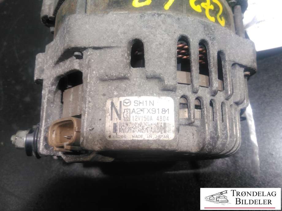 Dynamo diesel til Mazda 6 2013-2015 (Type III, Fase 1)  (A2TX9181|)