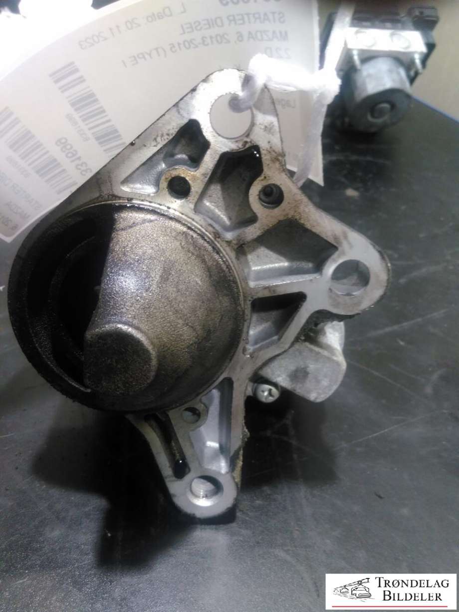 Starter diesel til Mazda 6 2013-2015 (Type III, Fase 1)  (M001T81582|)