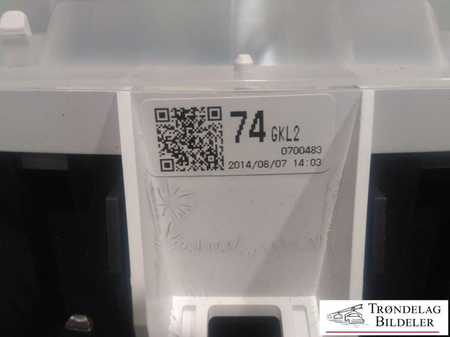 Instrumentpanel til Mazda 6 2013-2015 (Type III, Fase 1) (74GKL2 0700483|)