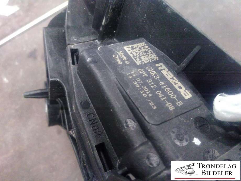 Pedal gass til Mazda 6 2013-2015 (Type III, Fase 1) (GHK3-41-600B|)