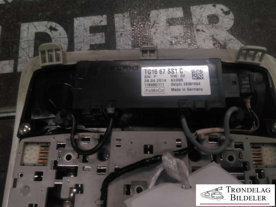 Taklyspanel til Mazda 6 2013-2015 (Type III, Fase 1)  (TG16 67 SS1 C|)