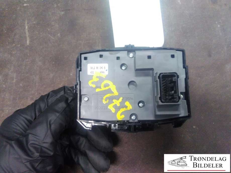 Bilstereo navigasjon betjeningspanel til Mazda 6 2013-2015 (Type III, Fase 1)  (GKL1 66 CMO B|)