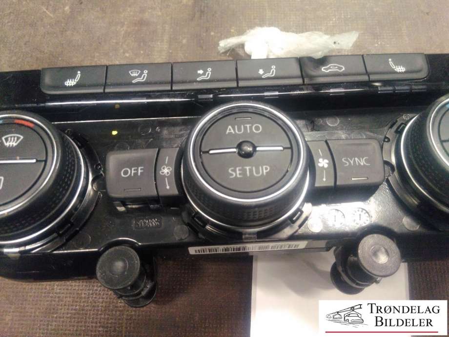 Varmeapparat betjening til VW Golf VII 2012-2017 (Fase 1) (5G0 907 044 AA|)