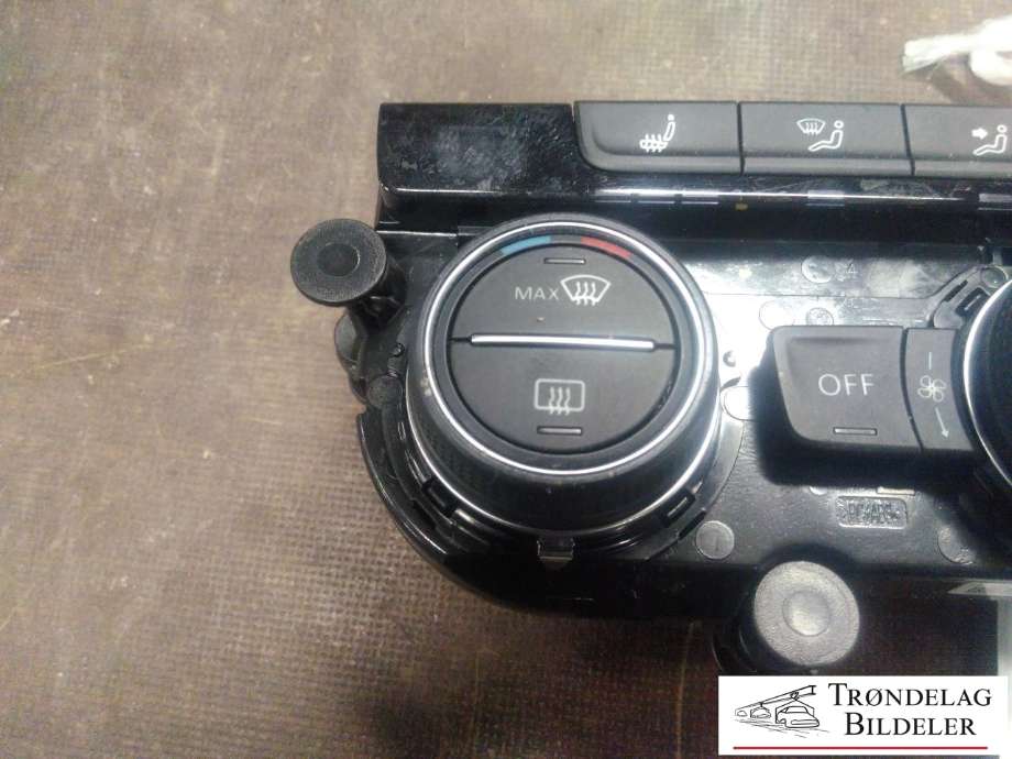 Varmeapparat betjening til VW Golf VII 2012-2017 (Fase 1) (5G0 907 044 AA|)