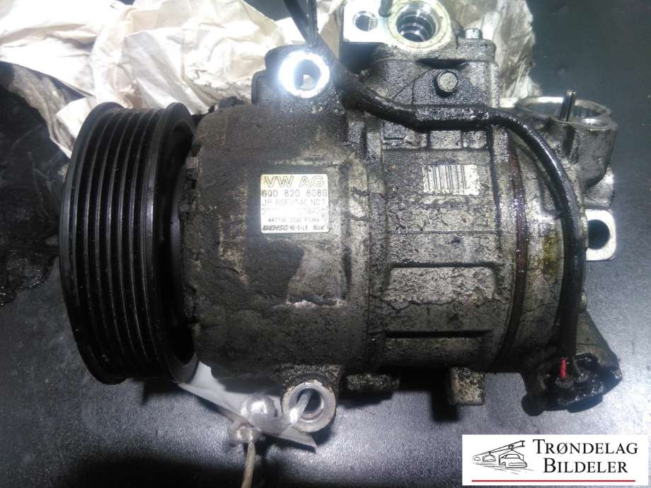 Aircondition kompressor til Škoda Fabia 2010-2014 (Type II, Fase 2)  (89026|07E01328|6Q080806G|6Q0820803B|6Q0820803D|6Q0820803DX|6Q0820803E|6Q0820803G|6Q0820803H|6Q0820803HX|6Q0820803J|6Q0820803K|6Q0820803NX|6Q0 820 808 F|6Q0 820 808 G)