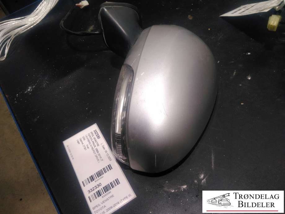 Speil venstre til Toyota Prius 2009-2016 (Type III) (COMBI) (COMBI) (87940-47190|)